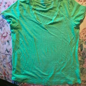 Universal Thread Bright Green Short Sleeve Tee Size Medium